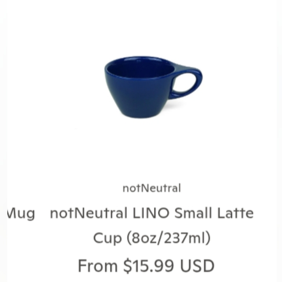 2 X cappuccino cups NWOT 8 oz - Picture 6 of 8